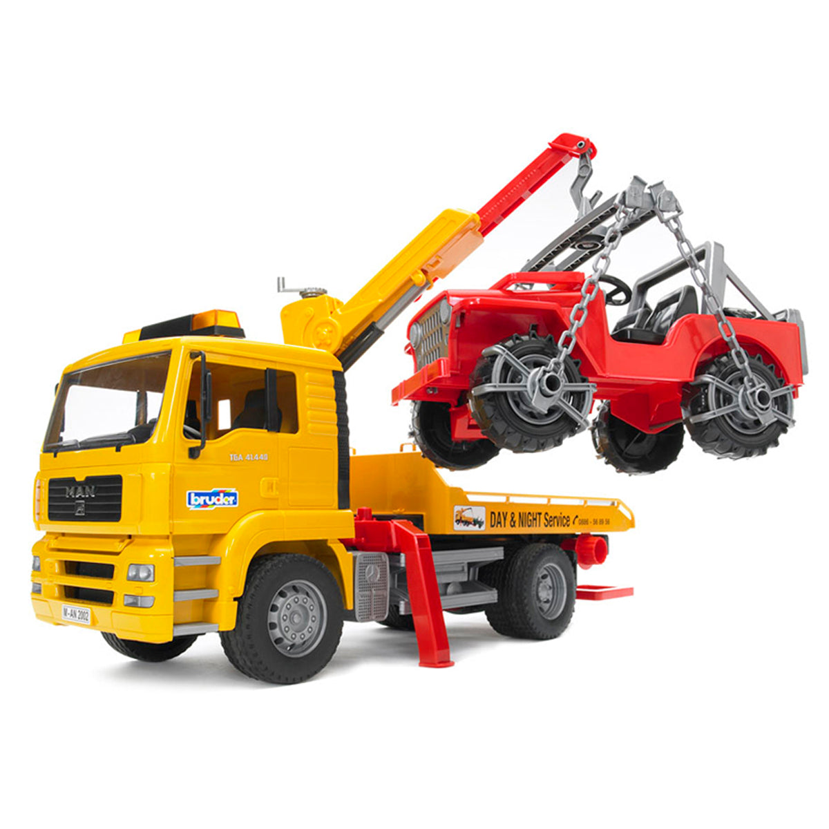 Tow Truck with Cross Country Vehicle