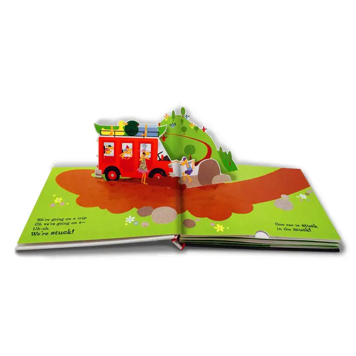 Five Cars Stuck And One Big Truck Kids Book
