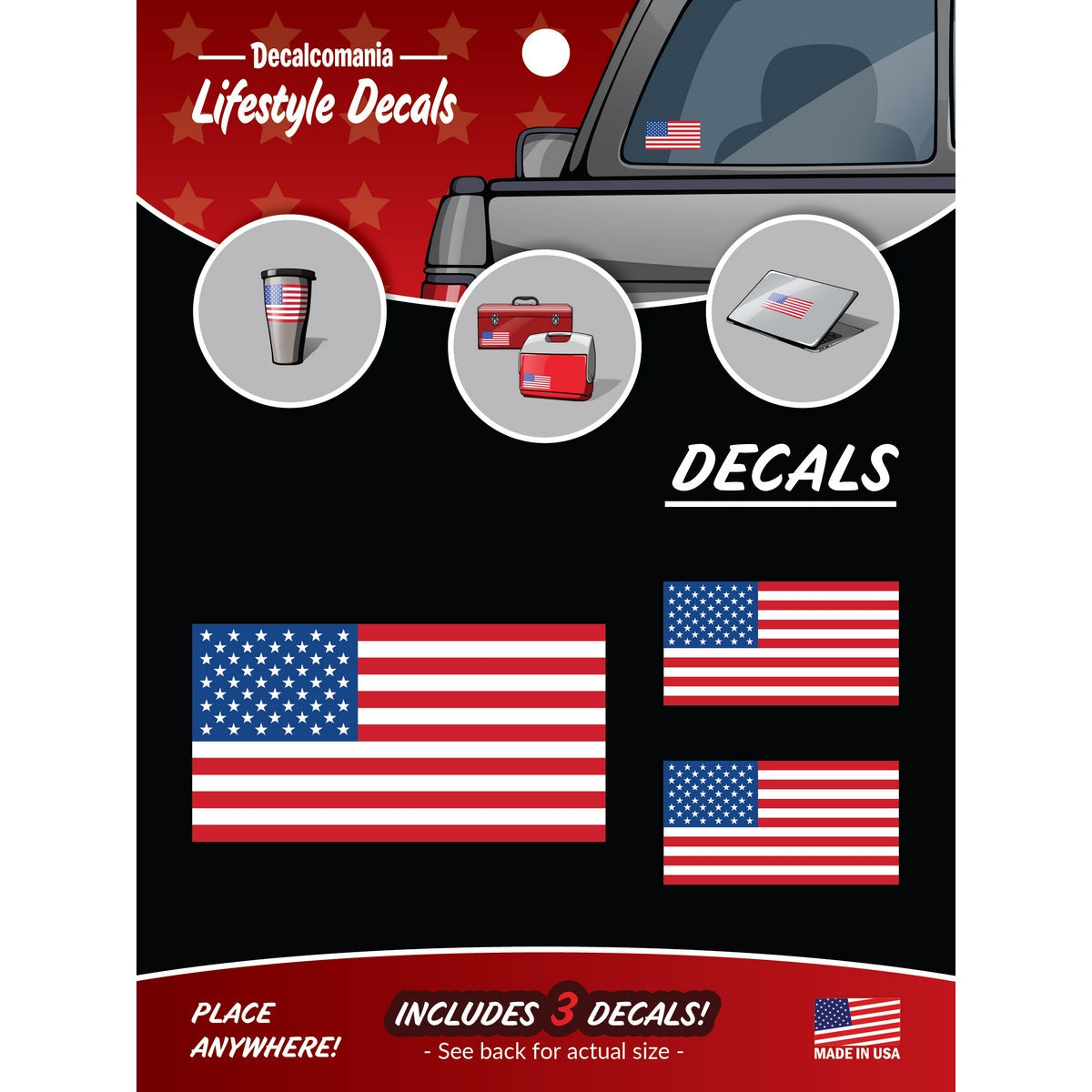 American Flag Decal