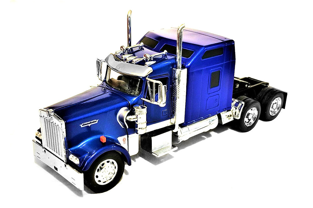 Long Haul Trucker - Kenworth® W900 Lowboy with Backhoe Loader