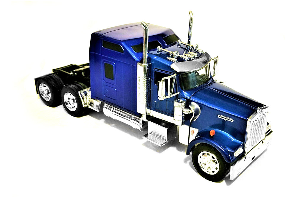Long Haul Trucker - Kenworth® W900 Lowboy with Backhoe Loader