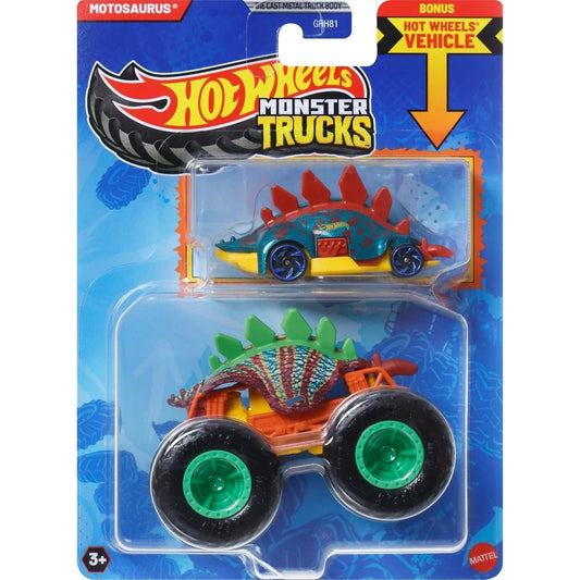 Hot Wheels Monster Trucks w/ Bonus Car
