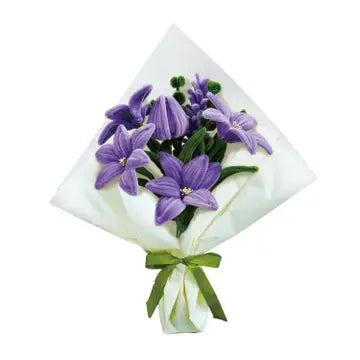 Chenille Kit: Purple Lily