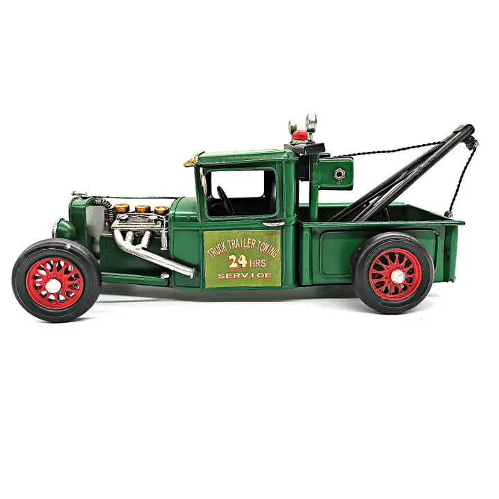 Rat Rod Metal Tow Truck