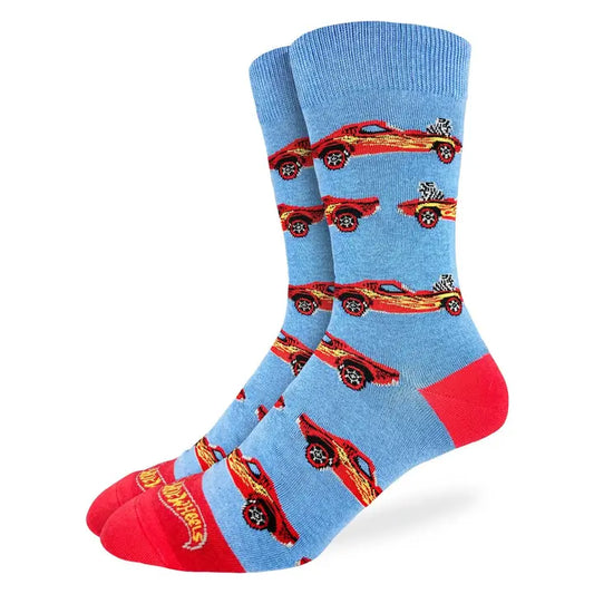 Big & Tall Men's Hot Wheels Socks