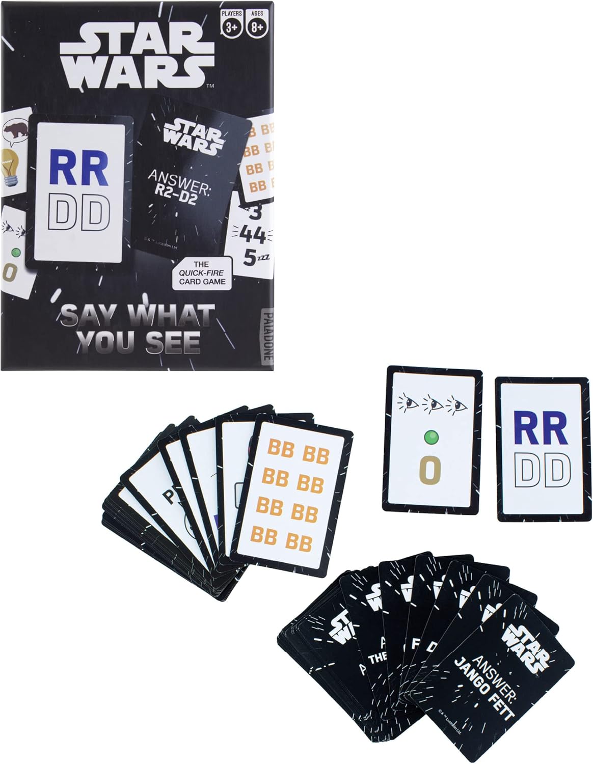 Star Wars Say What You See Card Game