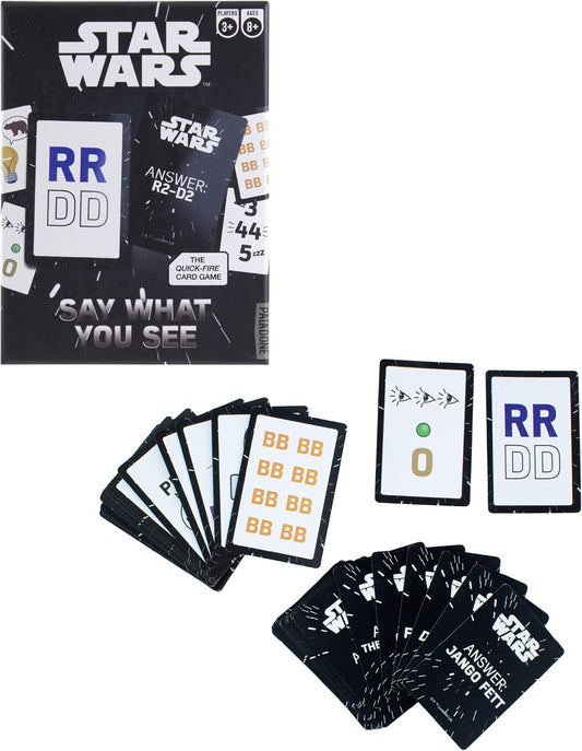 Star Wars Say What You See Card Game