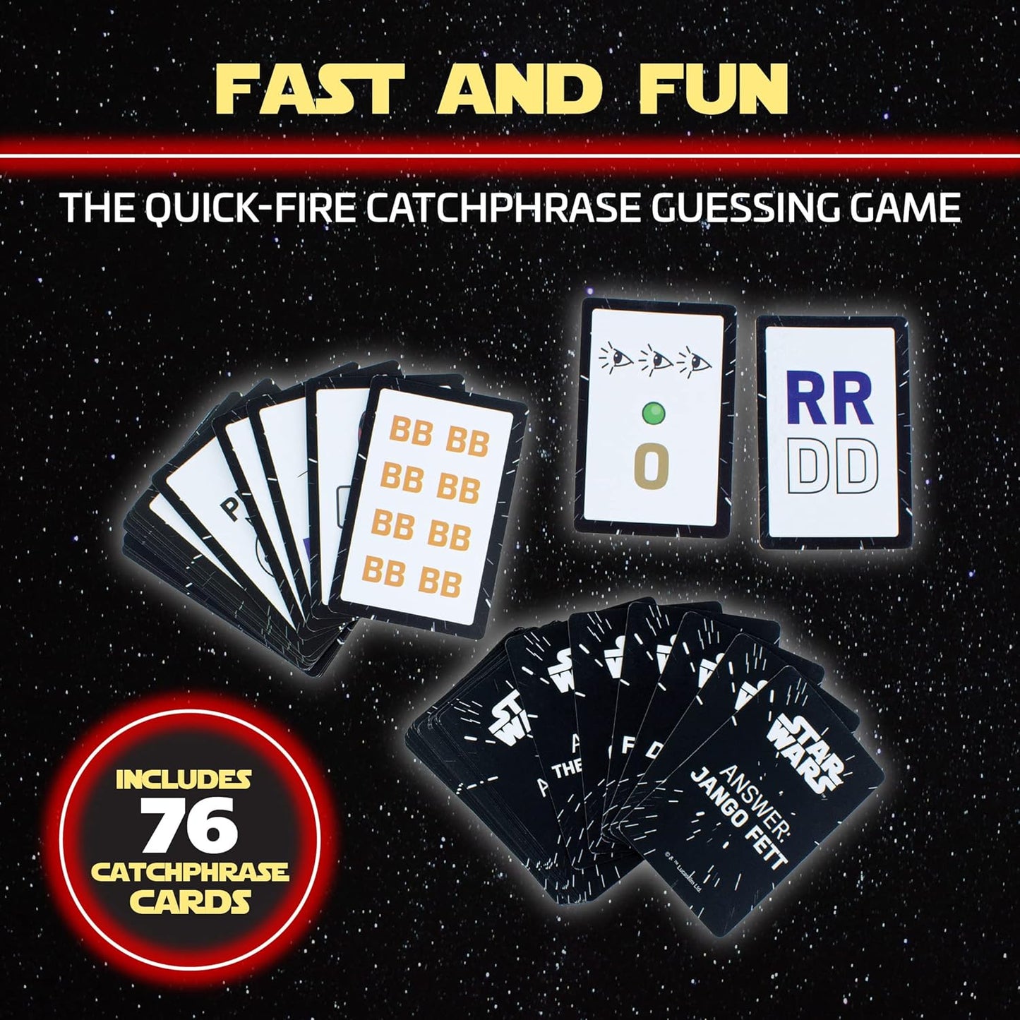 Star Wars Say What You See Card Game
