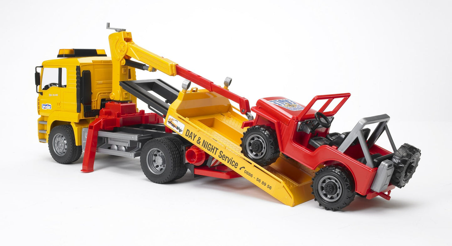 Tow Truck with Cross Country Vehicle