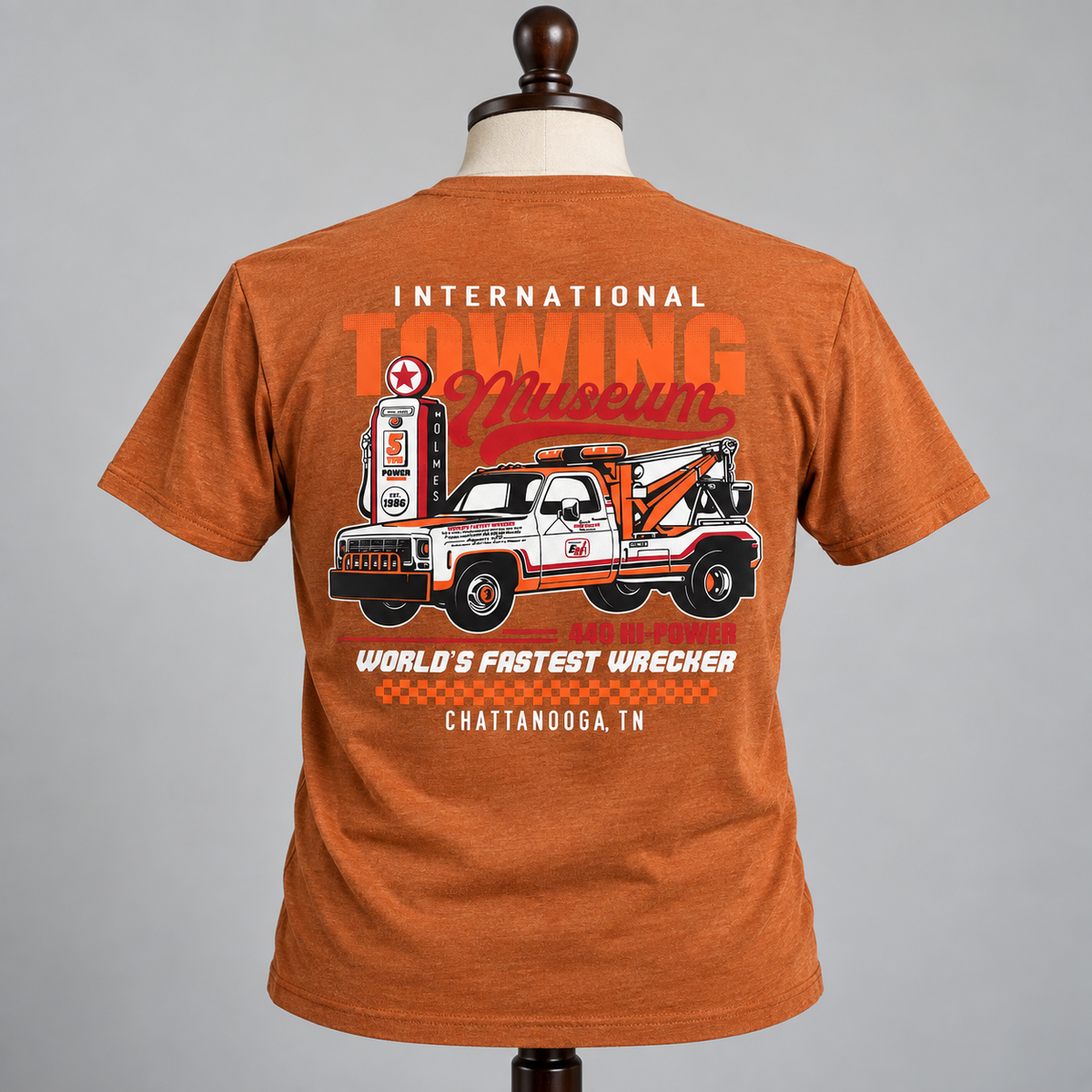 World's Fastest - Heathered Orange