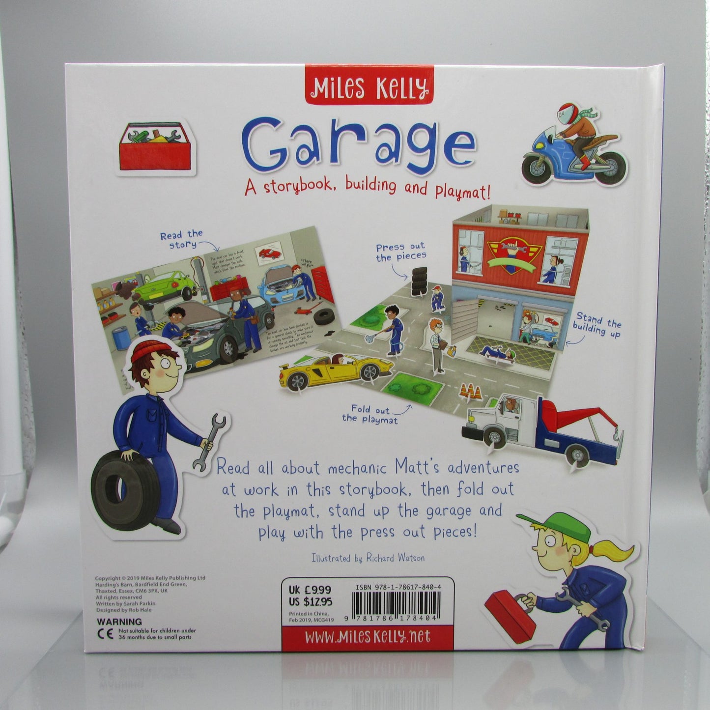 Garage Storybook and Playmat