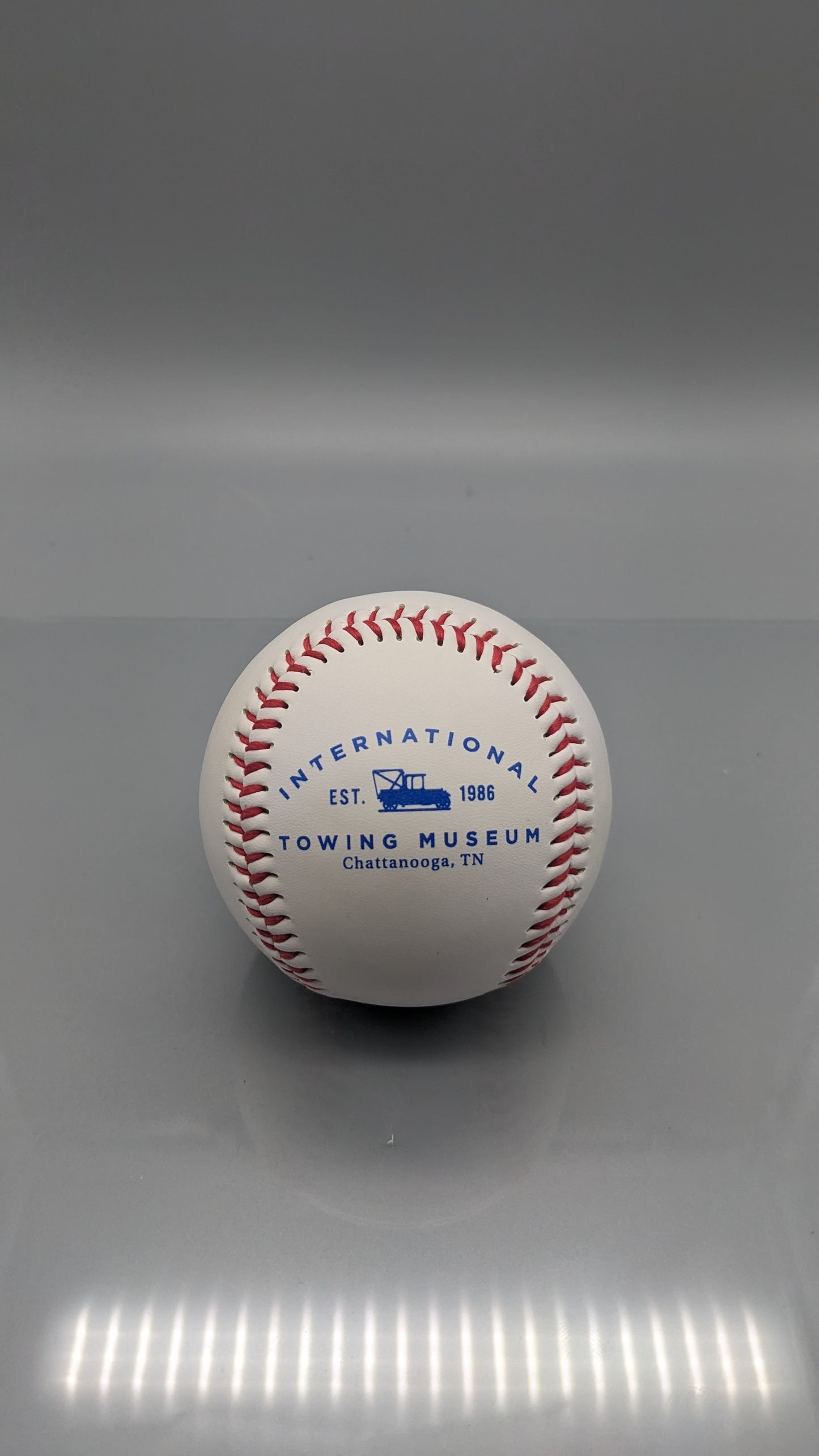 Baseball with Museum Logo