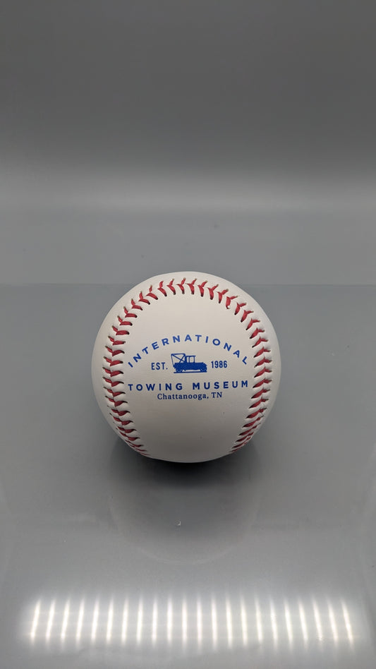 Baseball with Museum Logo