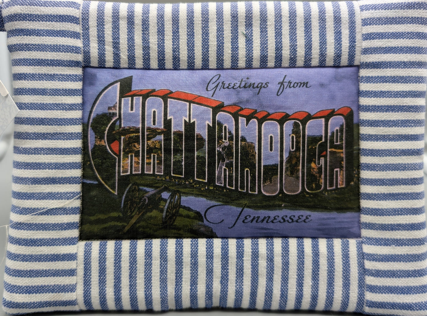 Vintage Postcard Pot Holder