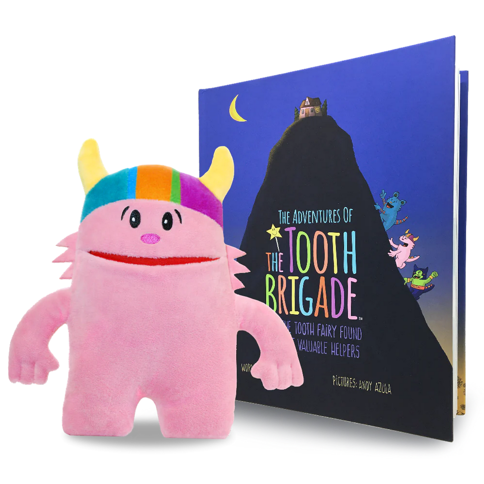 Tooth Fairy Pillow and Tooth Fairy Book Gift Set