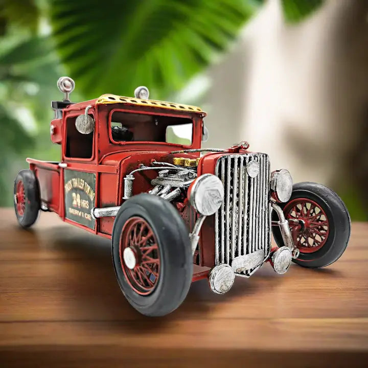Rat Rod Metal Tow Truck