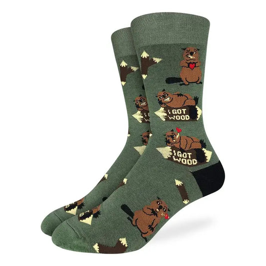 Big & Tall Men's Got Wood Socks