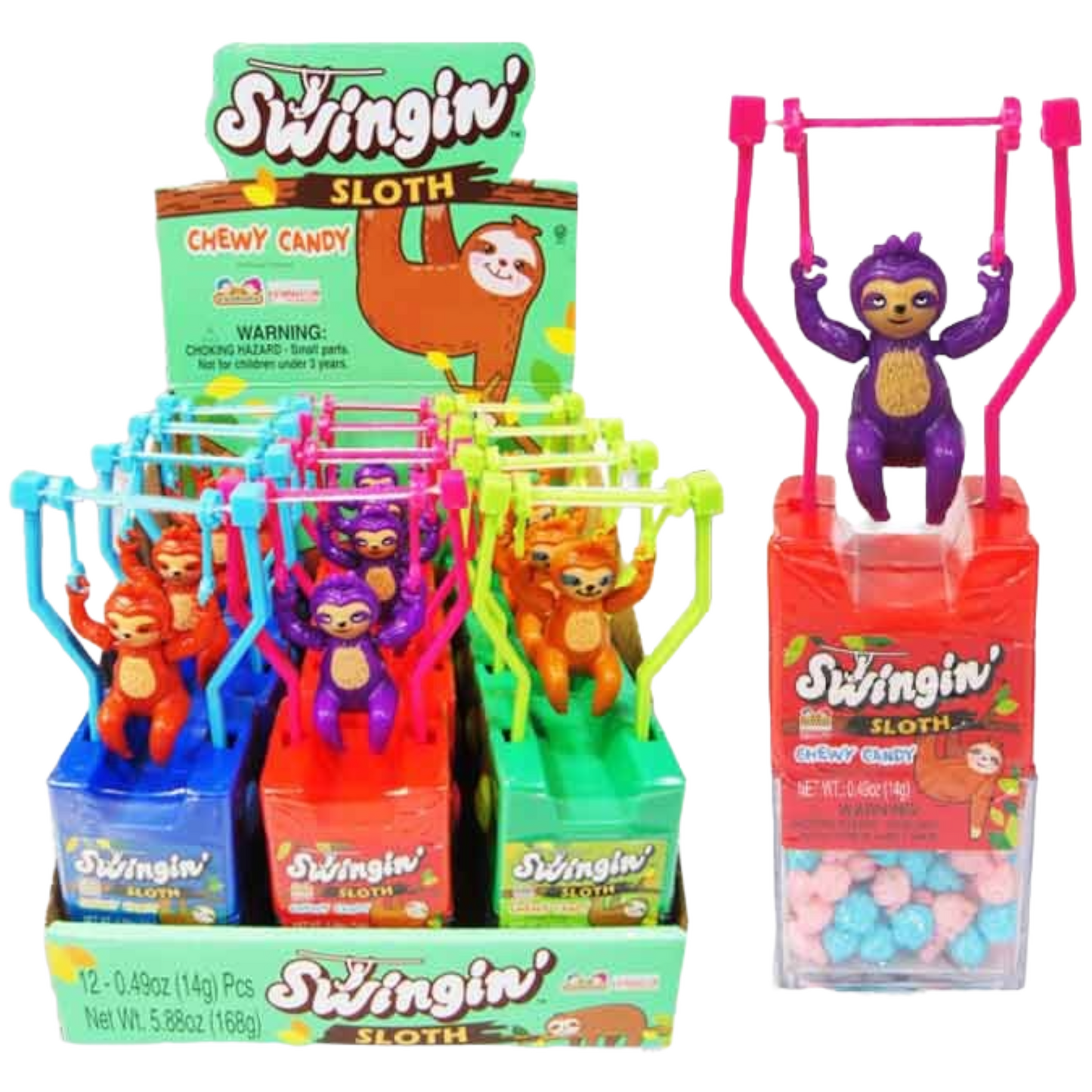 Swingin' Sloth Chewy Candy