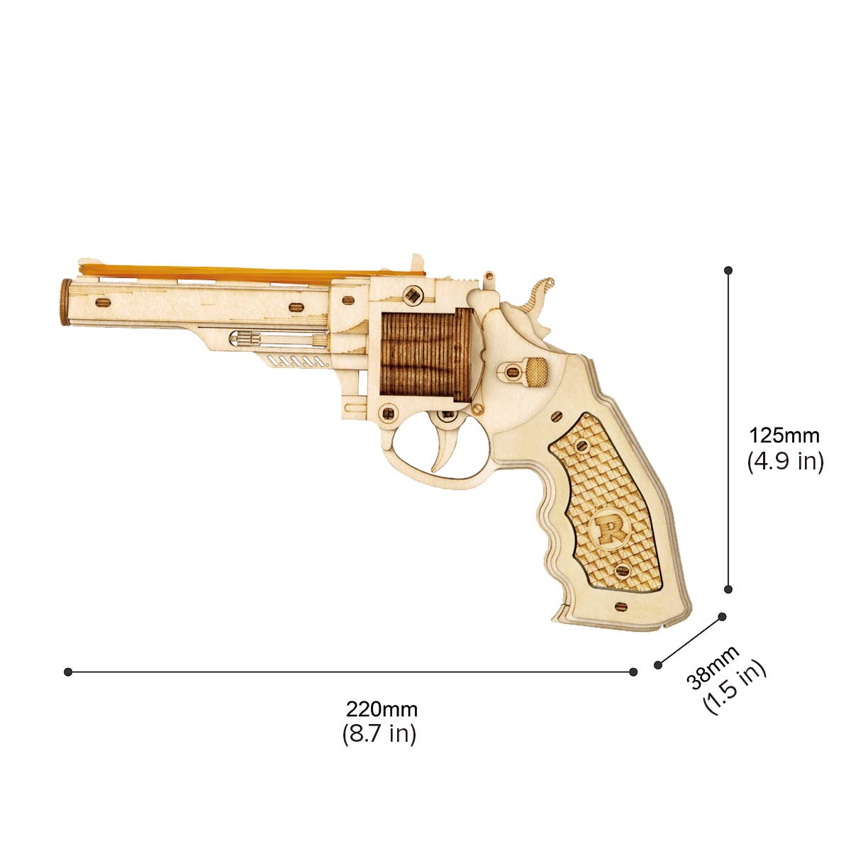 DIY Rubber Band M60 Gun