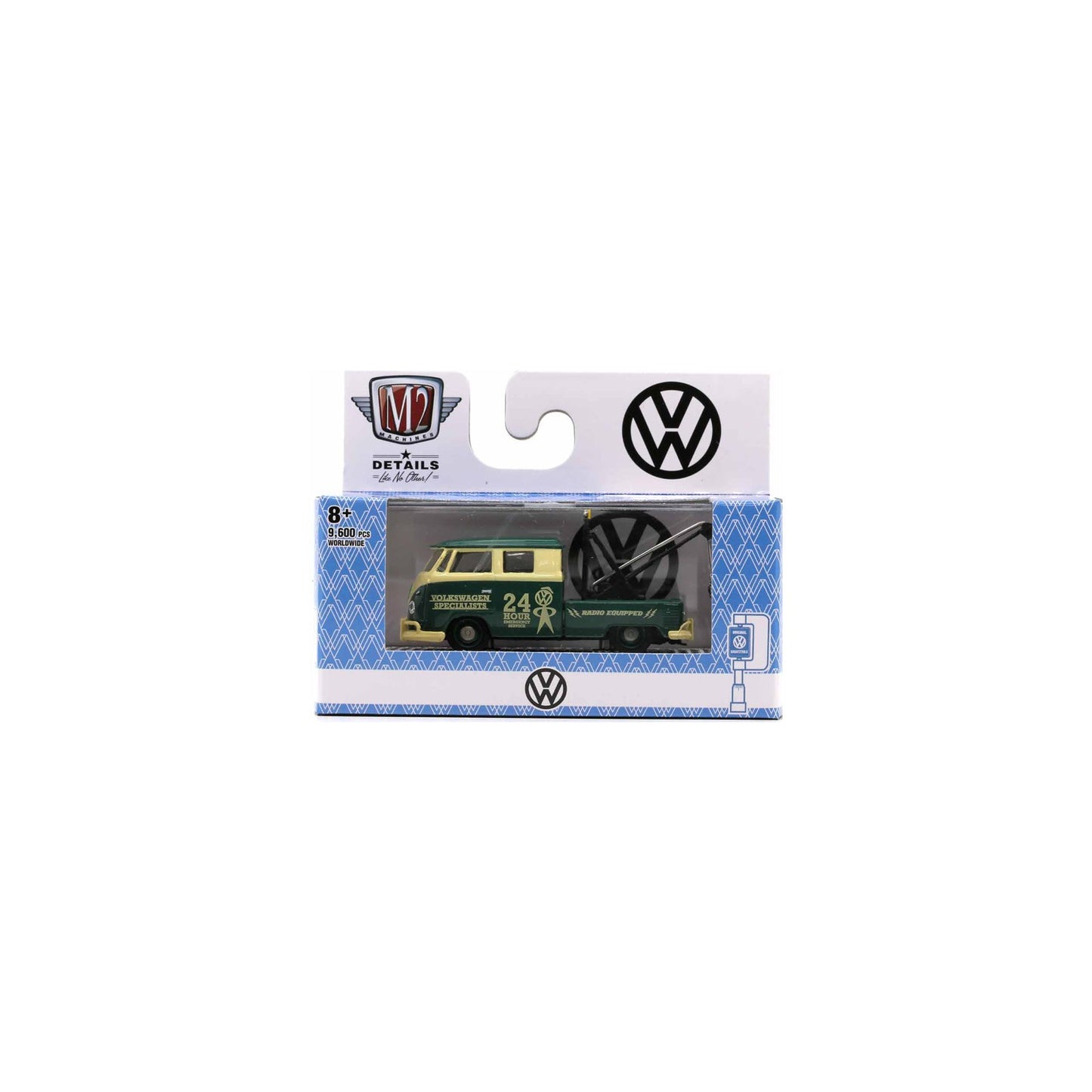 M2 VW Double Cab Green Tow Truck