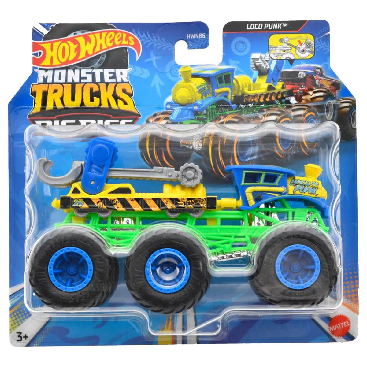 Mattel Hot Wheels Monster Trucks Big Rig