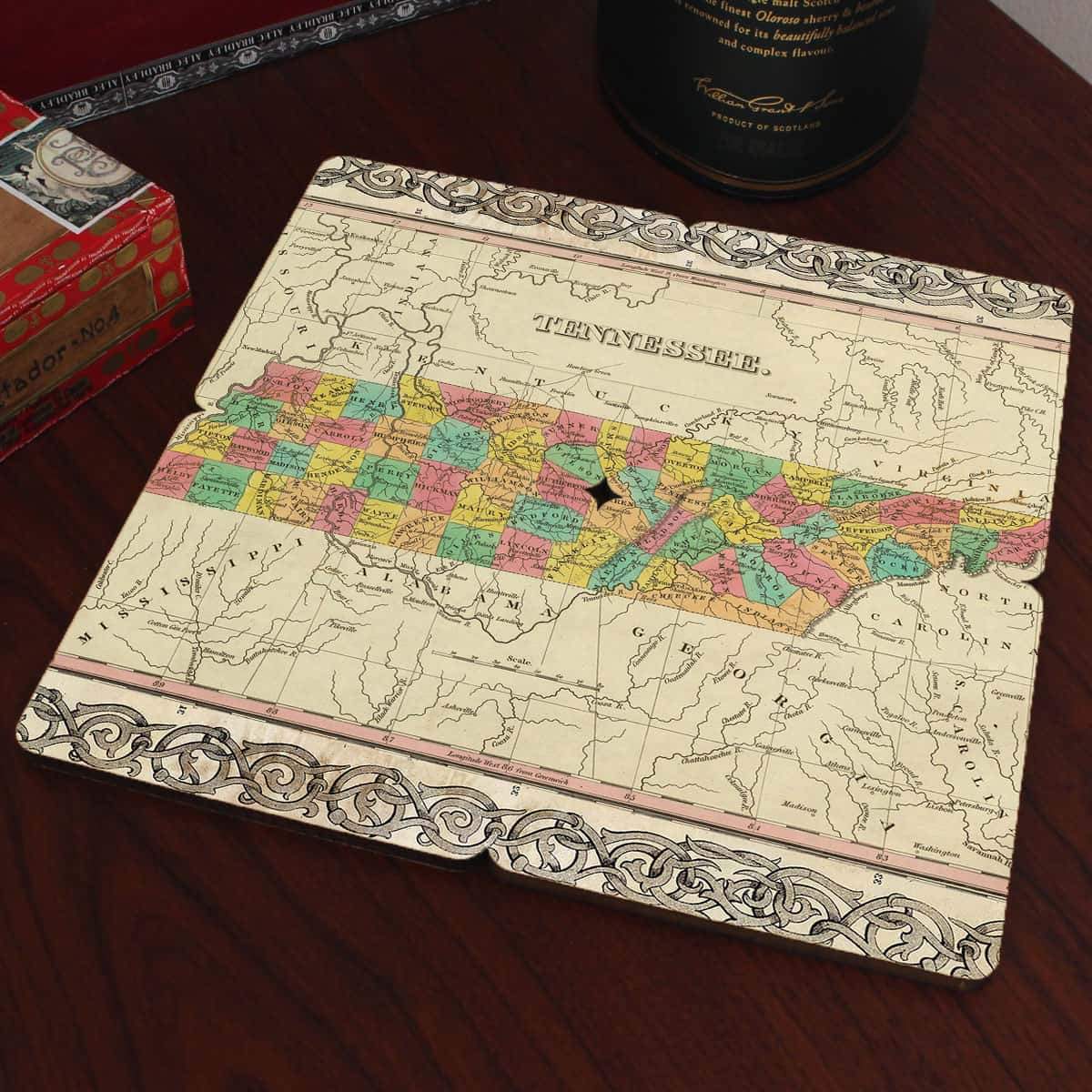 TORCHED TN Coaster Set