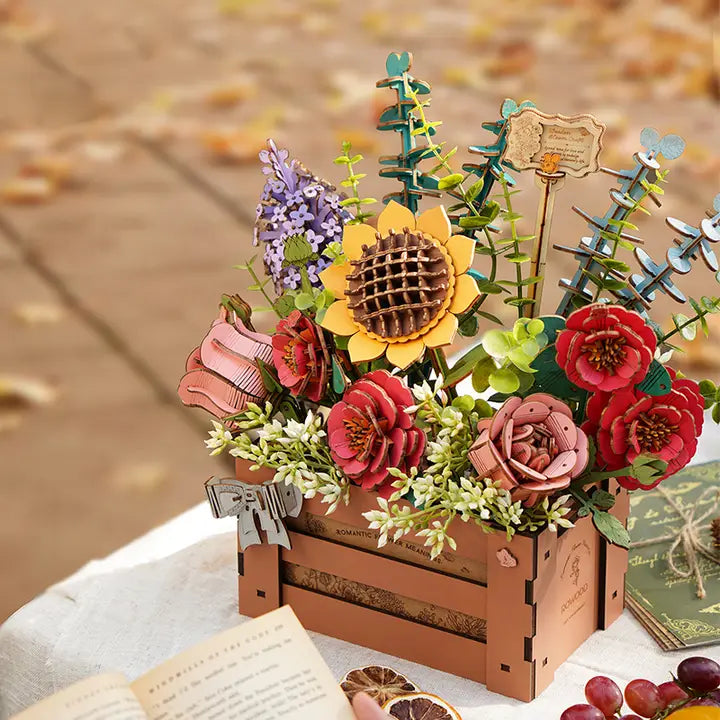 Wooden Puzzle: Bloom Box