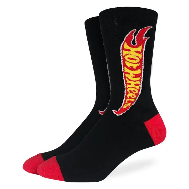 Big & Tall Men's Hot Wheels Socks