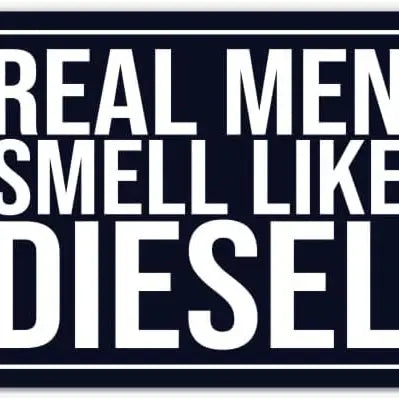 Real Men Sticker