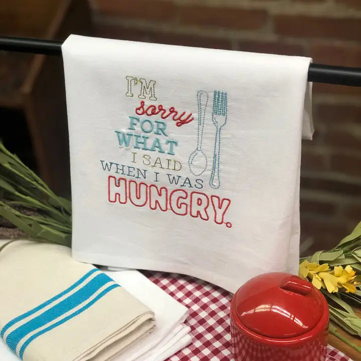 I'm Sorry - Tea Towel