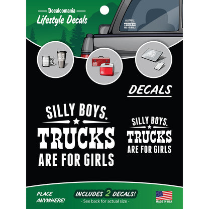 Trucks are for Girls Decals