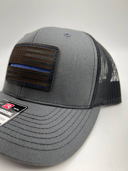 Thin Blue Line Patch Hat