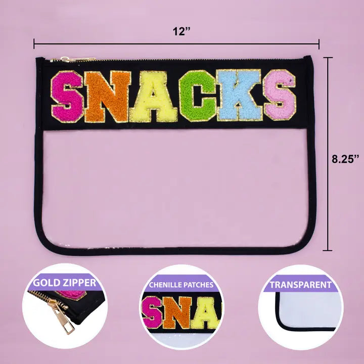 Snacks Pouch White