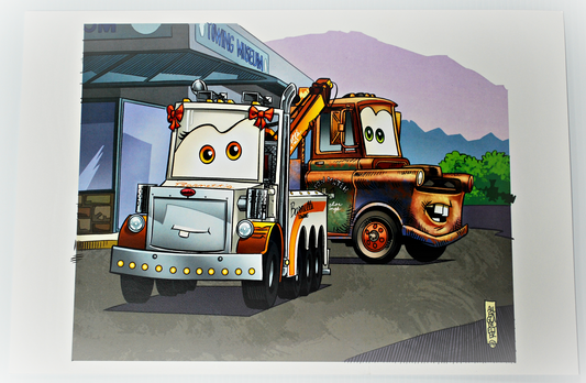 Mater & Tater Tot Poster