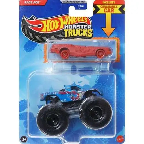 Hot Wheels Monster Trucks w/ Bonus Car