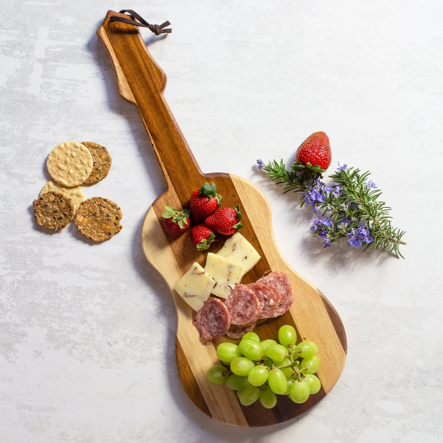 Shiplap Ukulele Cutting Board