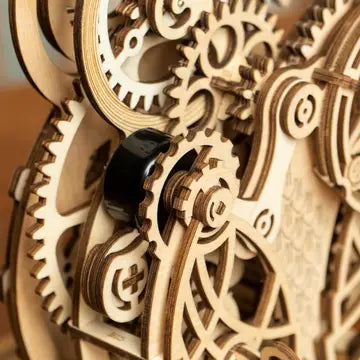 Wooden Puzzle: Owl Clock