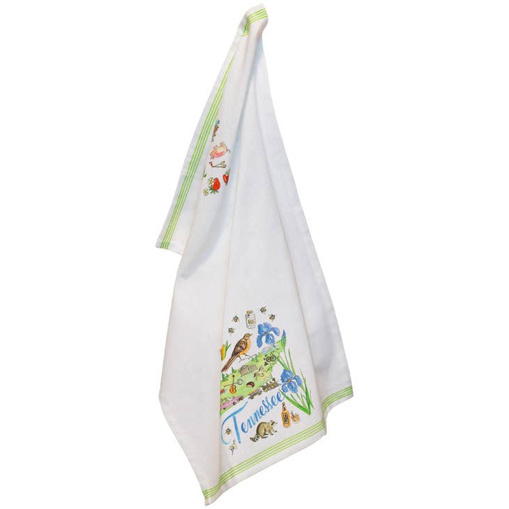 Tennessee State Collection Tea Towel