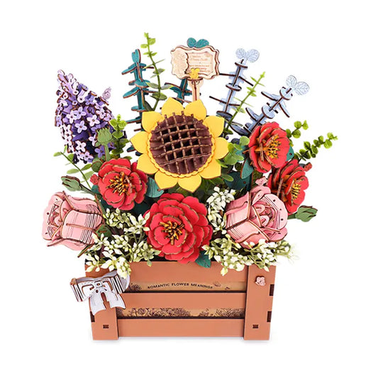 Wooden Puzzle: Bloom Box