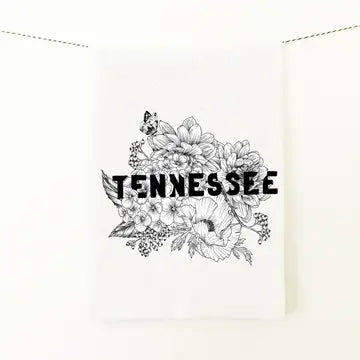 Tennessee Flowers Towel