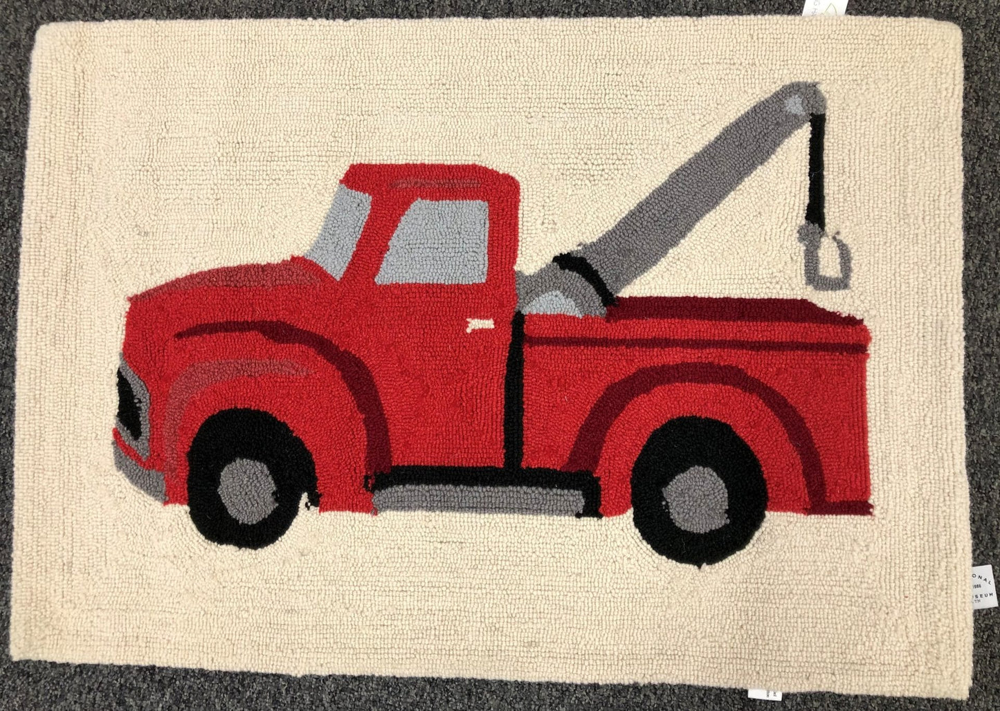 Hand Hooked Tow Truck Rugs