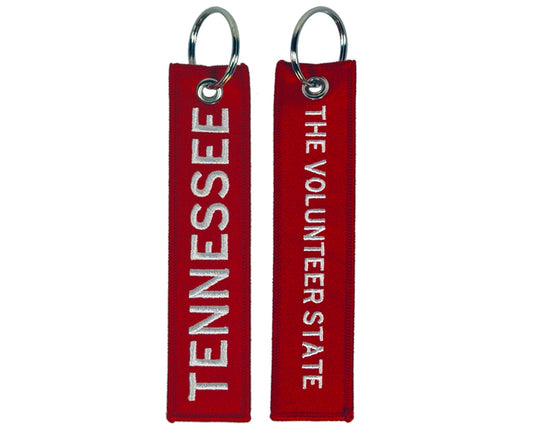 Tennessee Fabric Keychain