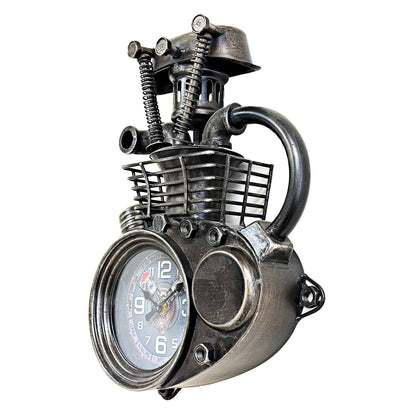 Motorcycle Engine Wall Clock