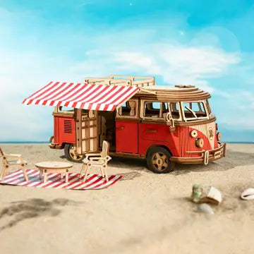 Wooden Puzzle: VW Van