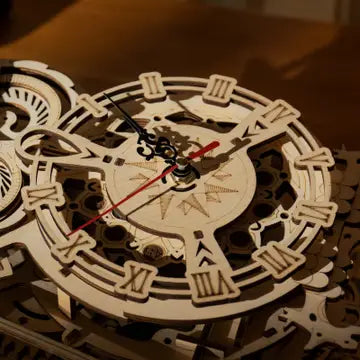 Wooden Puzzle: Owl Clock