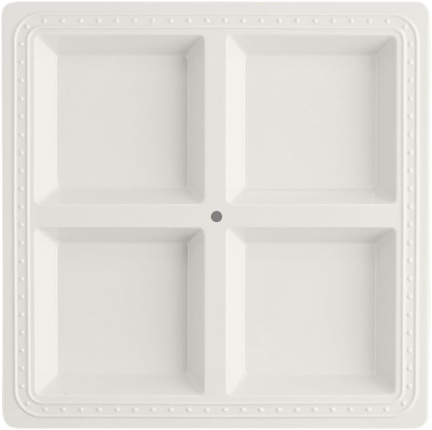 Square Melamine Divided Server