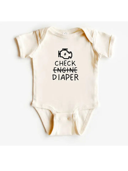 Check Engine Baby Bodysuit