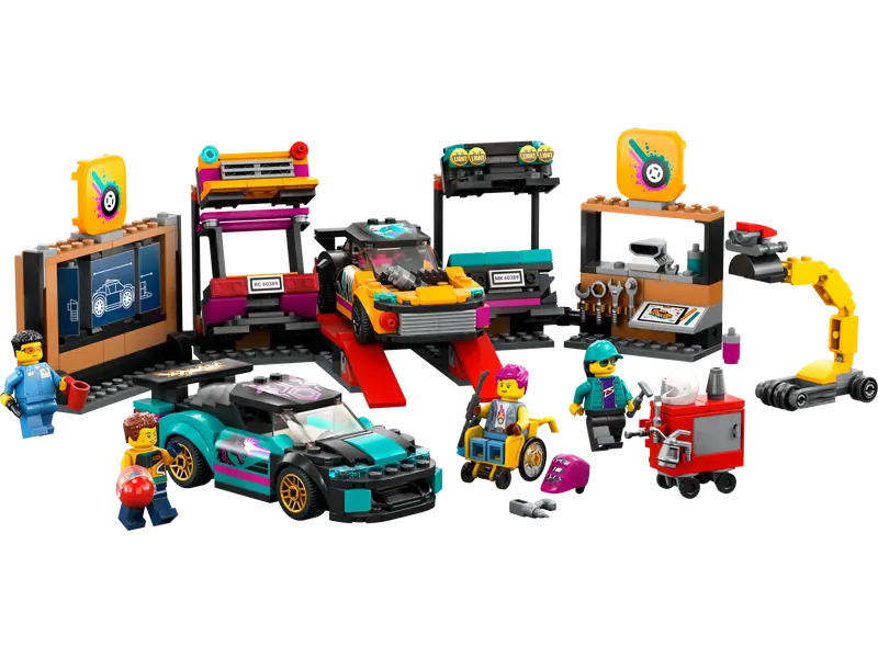 LEGO Custom Car Garage