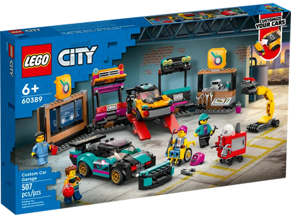 LEGO Custom Car Garage