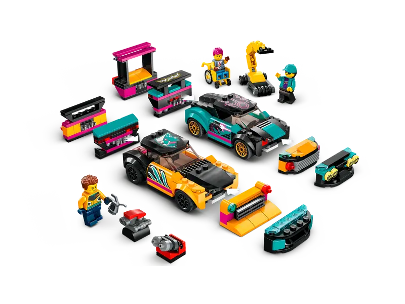 LEGO Custom Car Garage